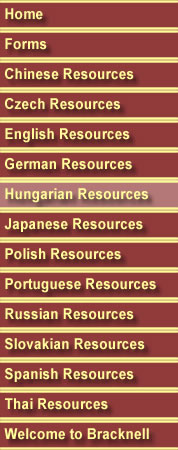 Hungarian highlight menu